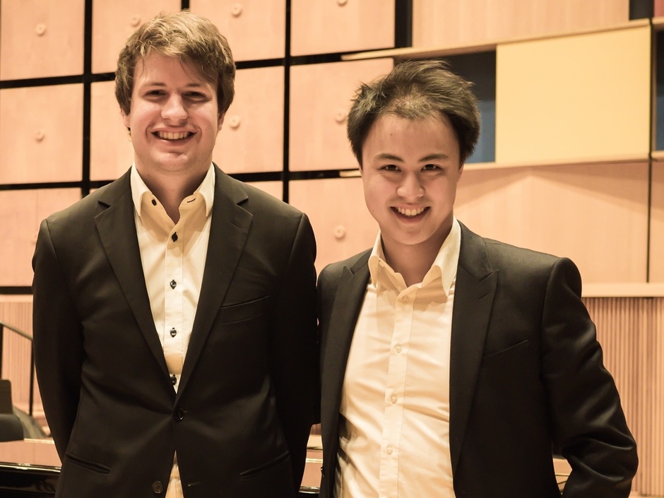 Till Hoffmann, Marcel Mok (v.l.n.r.) © Kulturkreis / Jean m. Laffitau Till Hoffmann, Marcel Mok (v.l.n.r.) © Kulturkreis / Jean m. Laffitau