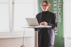 Fitore Delija, Architekturpreisgewinnerin 2026 © Carolin Weinkopf