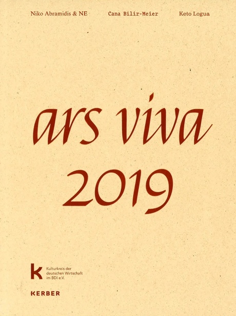 Cover "ars viva 2019" © Kerber Verlag/ Kulturkreis Cover "ars viva 2019" © Kerber Verlag/ Kulturkreis