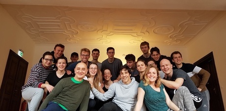 Stipendiat*innen im März 2020 im Kloster Bronnbach © 17. Jahrgang