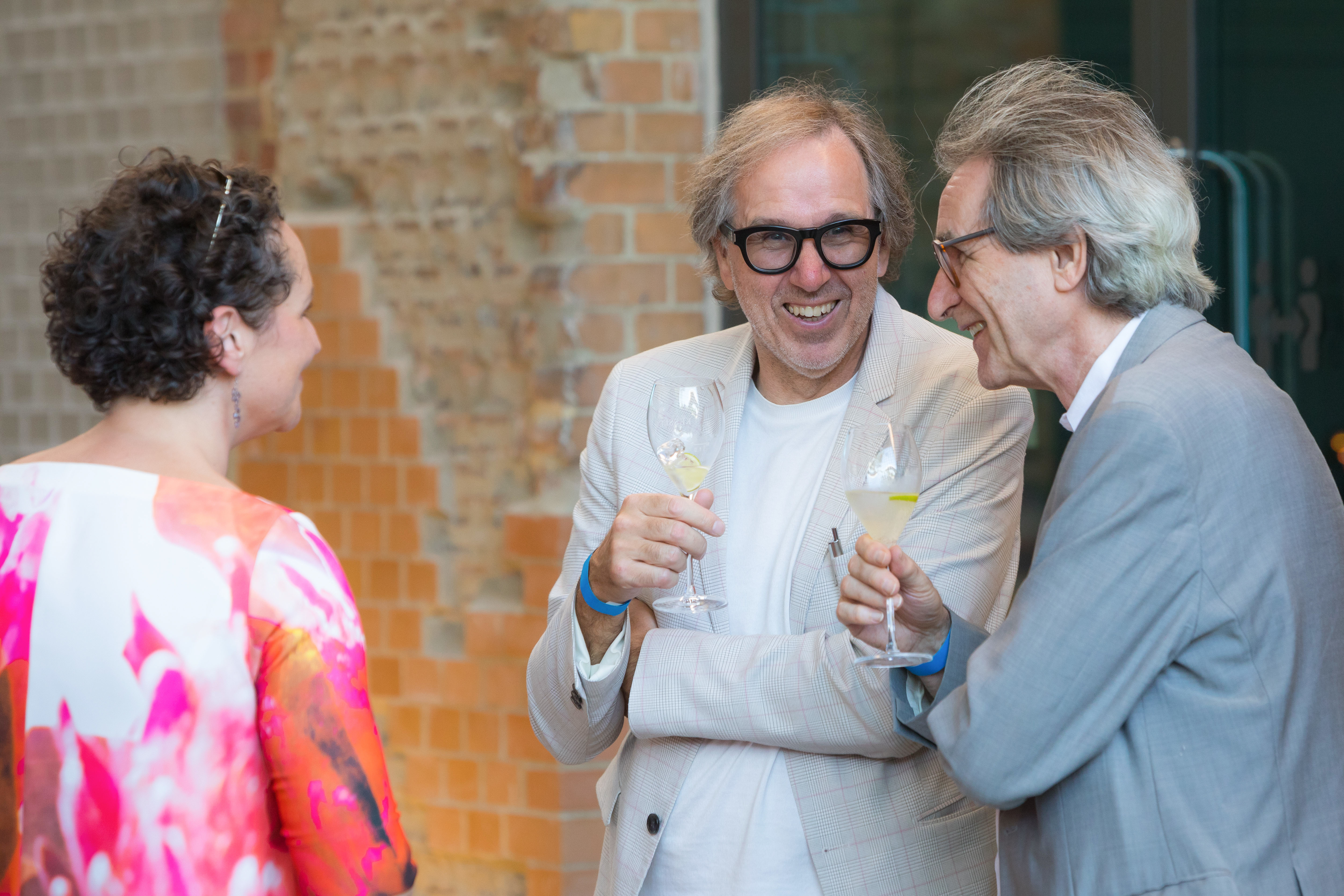 Juror Udo Dahmen, Popakademie Mannheim, im Gespräch © Klaus Hepp - © Klaus Hepp