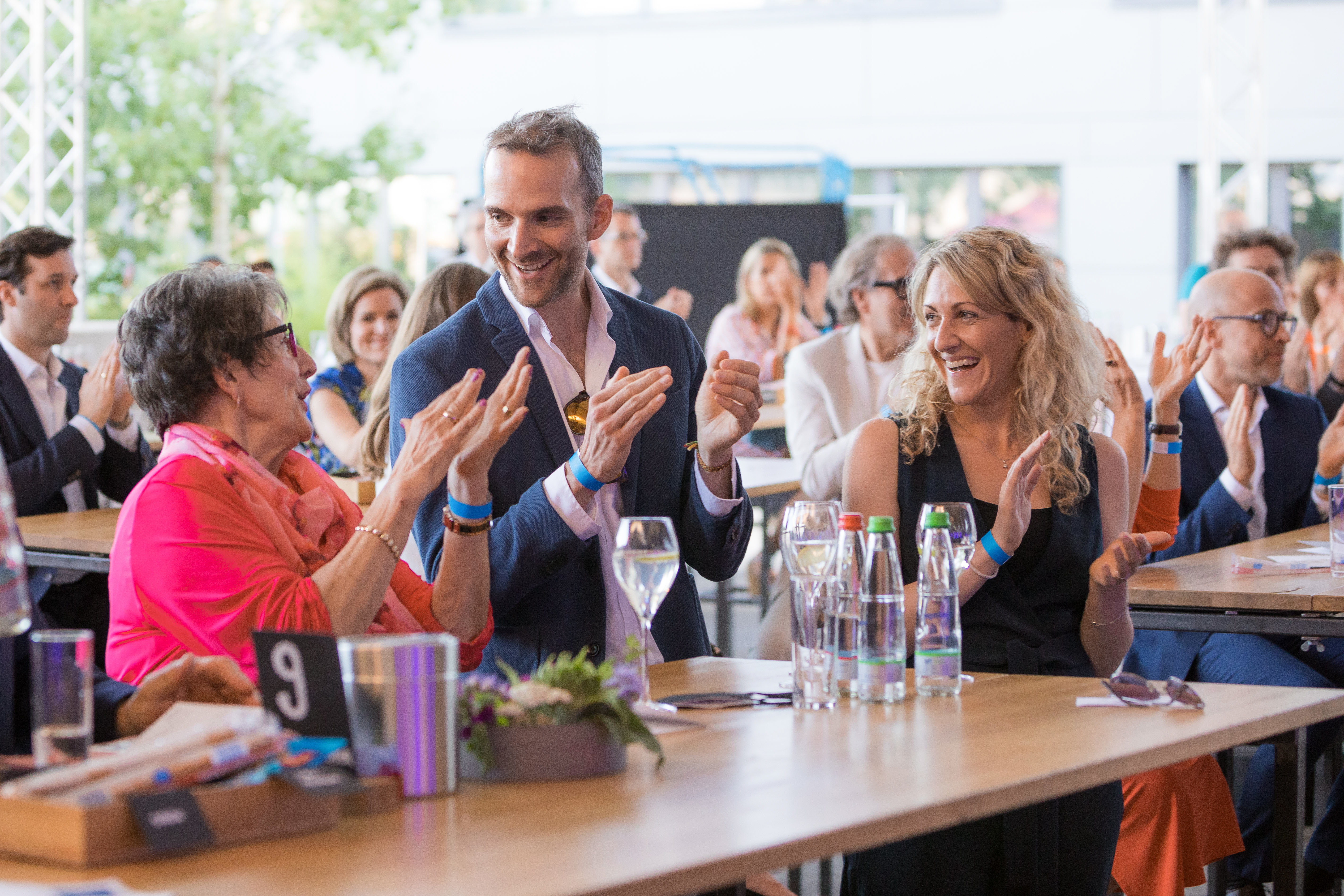 Preisträgerin Prof. Ingeborg Henzler, Dr. Hans Riegel-Stiftung, Dr. Volker Kuhn, Rechtsanwalt und Nadine Koch © Klaus Hepp - © Klaus Hepp