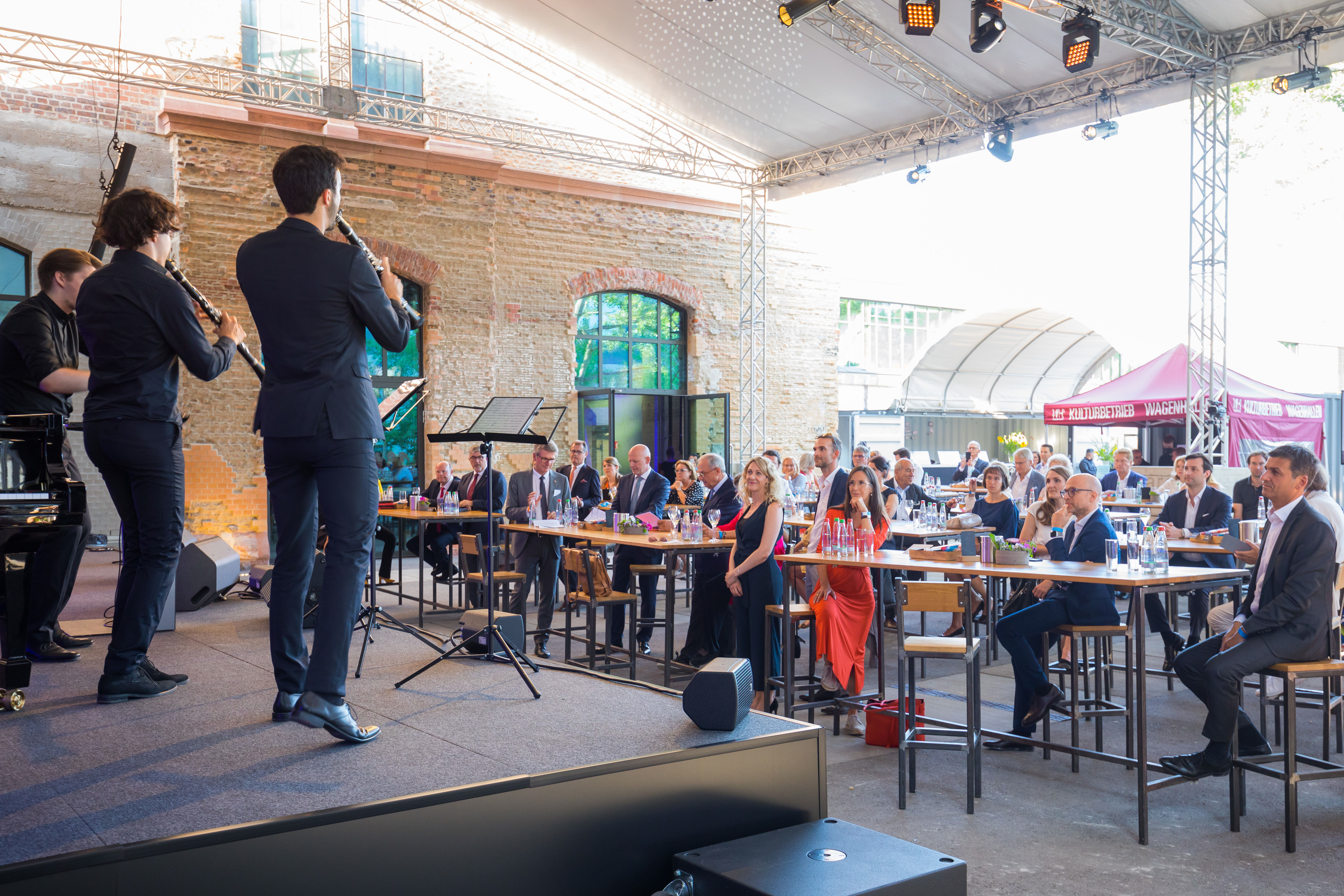 Musikalische Begleitung durch das Trio ClariNoir © Klaus Hepp - © Klaus Hepp