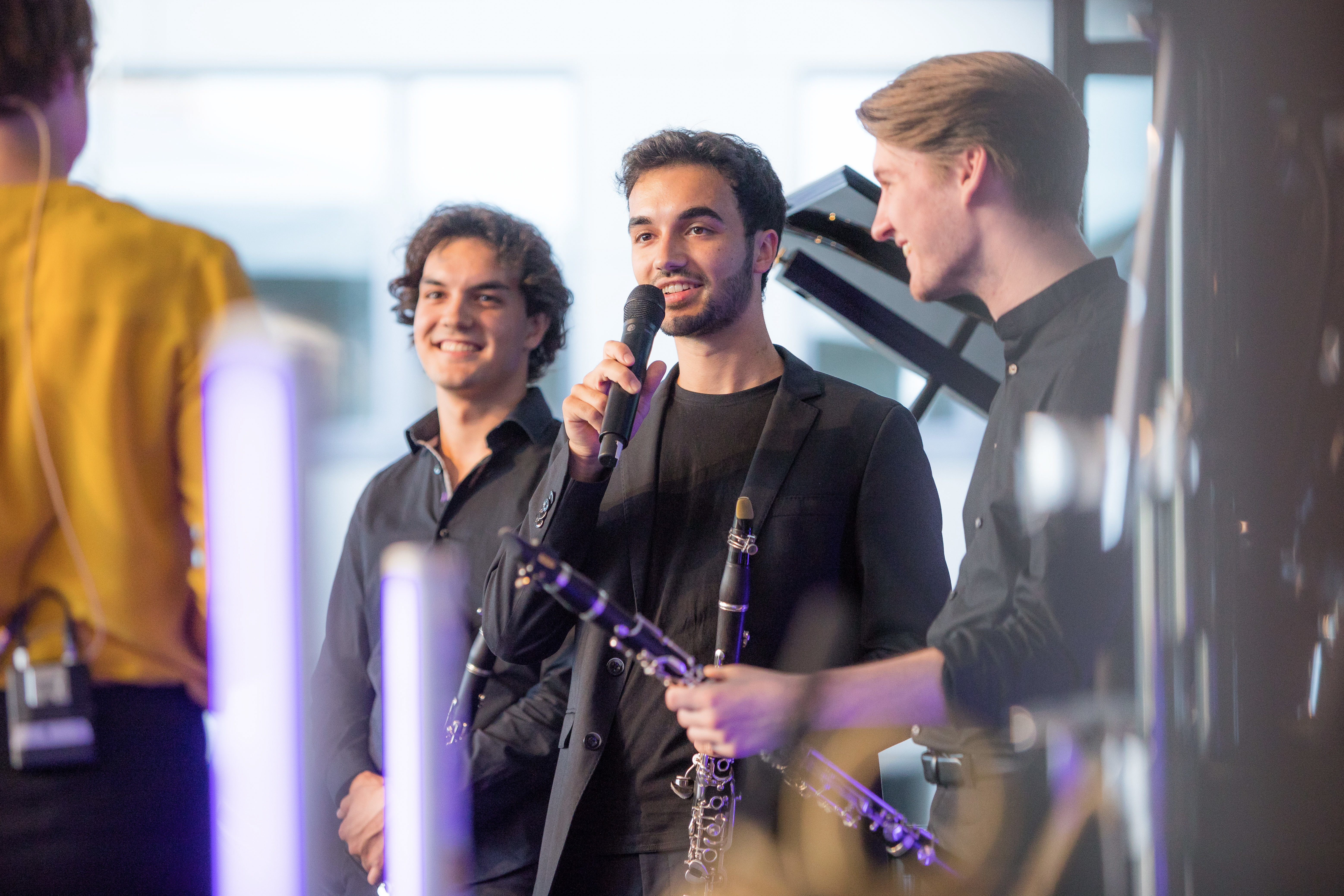 Trio ClariNoir: Ivo Ruf, Ilja Ruf und Nikolai Gast © Klaus Hepp - © Klaus Hepp