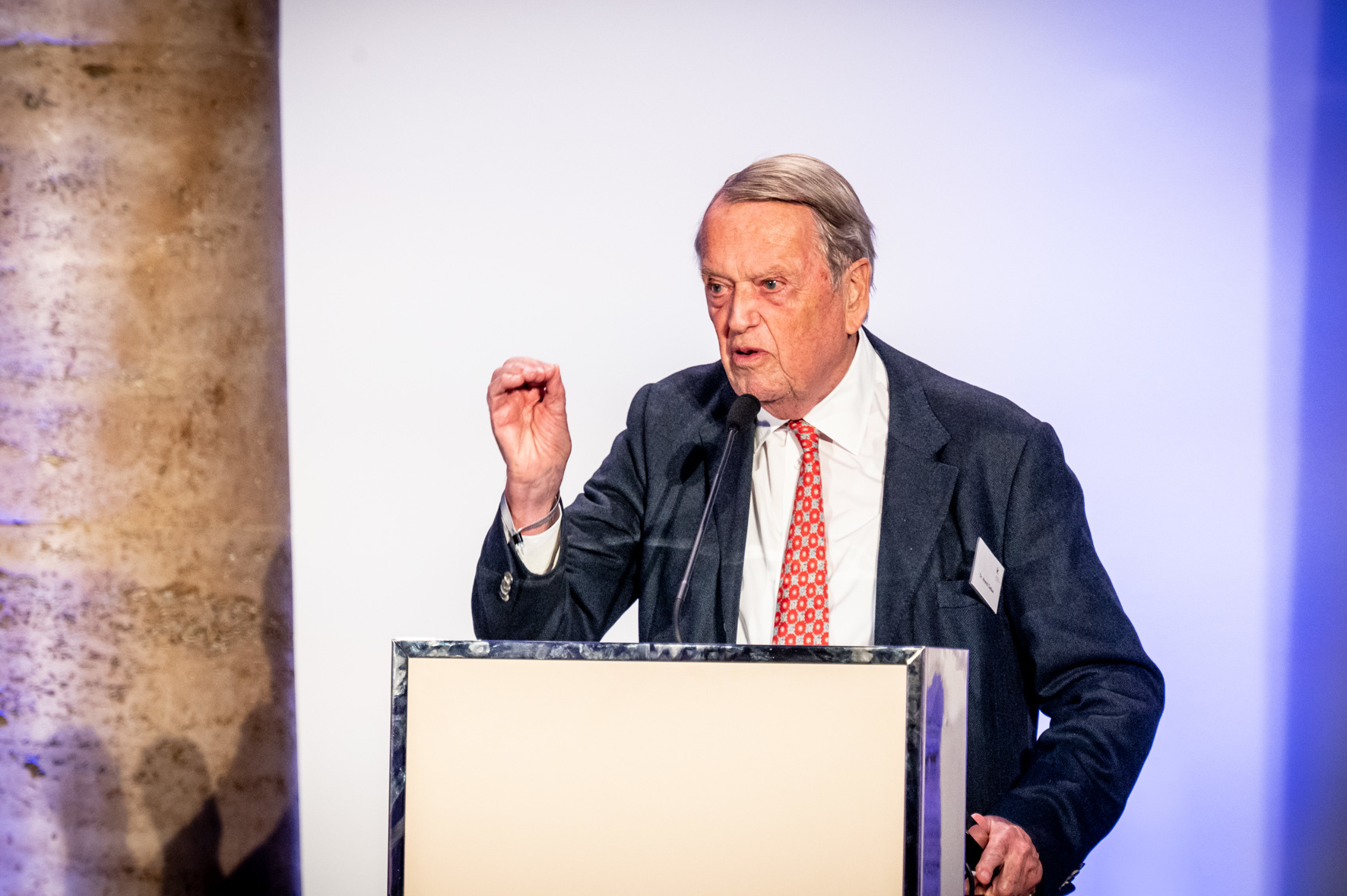 70. Jahrestagung 2021: Dr. Arend Oetker, festliches Abendessen, Mosaikhalle, Siemens AG, Berlin © Kulturkreis/Schwickerath/Talinski - © Kulturkreis/Schwickerath/Talinski