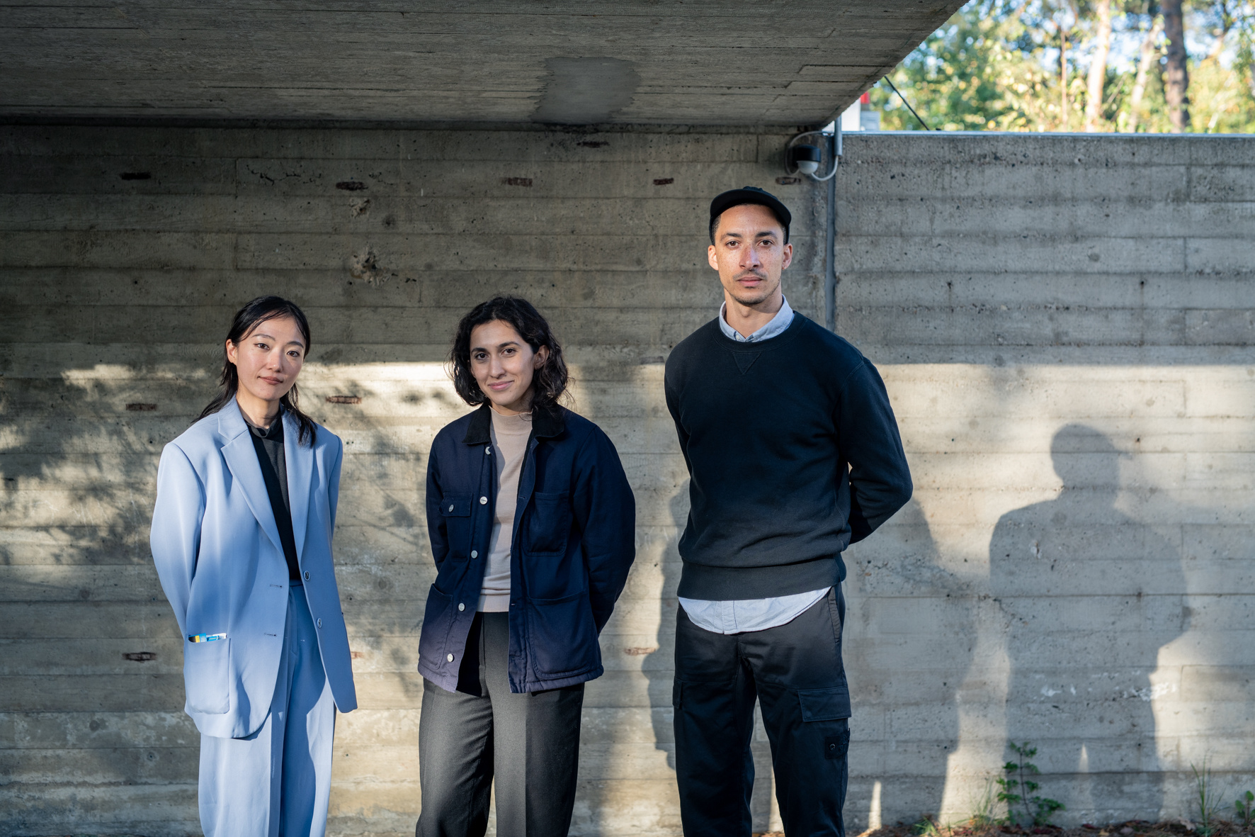 70. Jahrestagung 2021: Preisträger*innen Mooni Perry, Tamina Amadyar und Lewis Hammond, ars viva 2022, Brücke-Museum, Berlin © Kulturkreis/Schwickerath/Talinski - © Kulturkreis/Schwickerath/Talinski