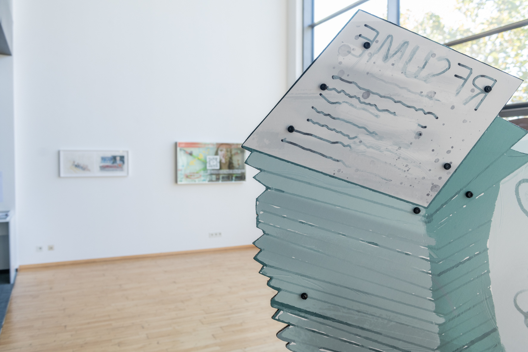 70. Jahrestagung 2021: Ausstellungseröffnung, Simon Denny: Extractor, Kunstfenster, Haus der Deutschen Wirtschaft, Berlin © Kulturkreis/Schwickerath/Talinski - © Kulturkreis/Schwickerath/Talinski