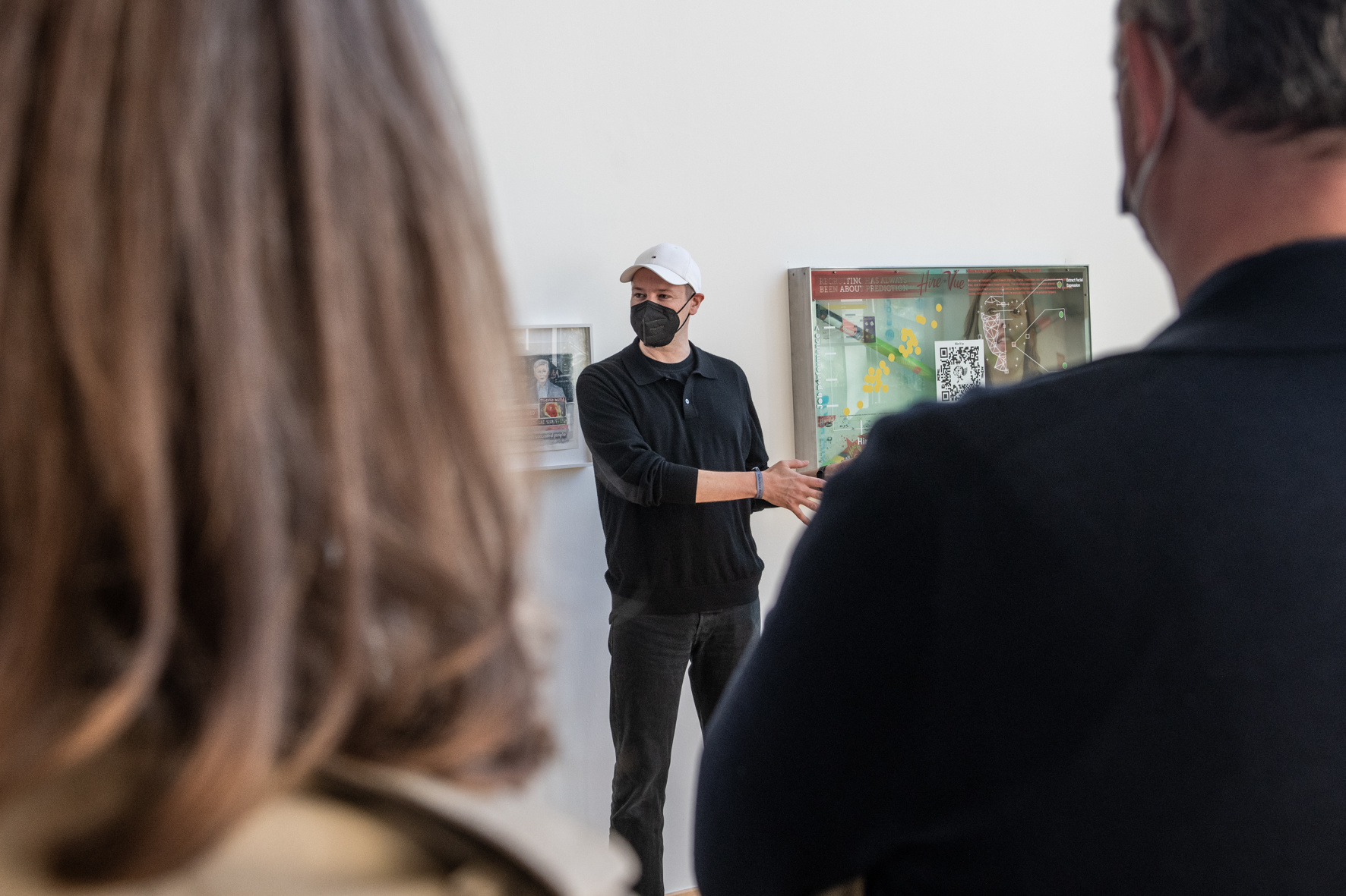 70. Jahrestagung 2021: Ausstellungseröffnung, Simon Denny: Extractor, Kunstfenster, Haus der Deutschen Wirtschaft, Berlin © Kulturkreis/Schwickerath/Talinski - © Kulturkreis/Schwickerath/Talinski