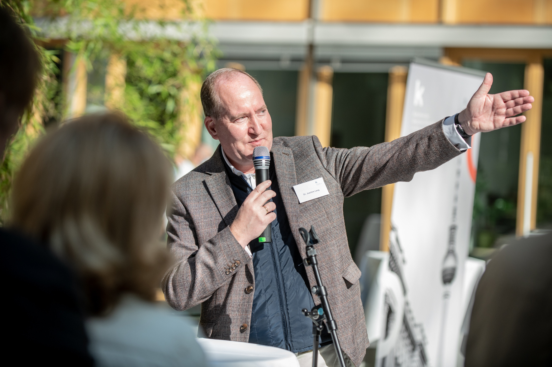 70. Jahrestagung 2021: Dr. Joachim Lang, Mittagsempfang, Haus der Deutschen Wirtschaft, Berlin © Kulturkreis/Schwickerath/Talinski - © Kulturkreis/Schwickerath/Talinski