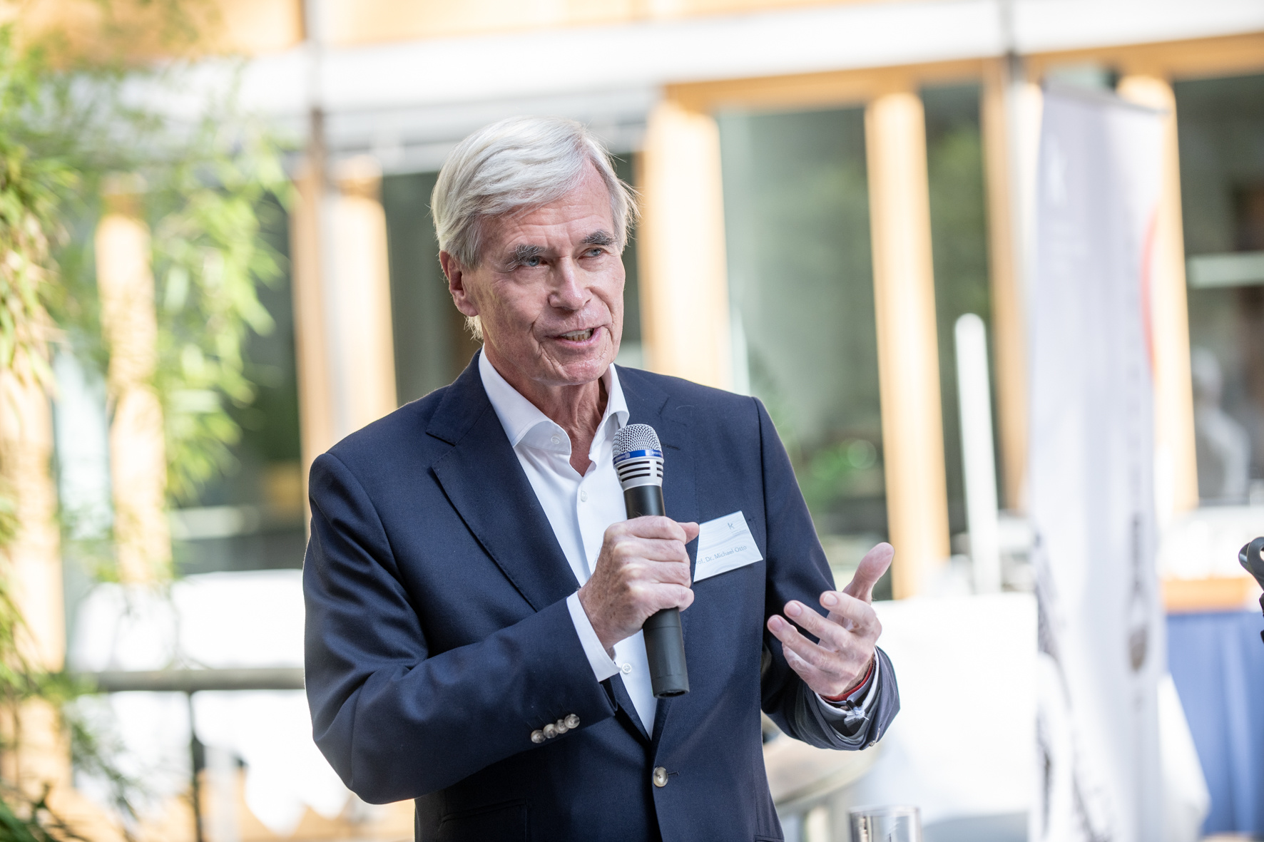 70. Jahrestagung 2021: Prof. Dr. Michael Otto, Mittagsempfang, Haus der Deutschen Wirtschaft, Berlin © Kulturkreis/Schwickerath/Talinski - © Kulturkreis/Schwickerath/Talinski