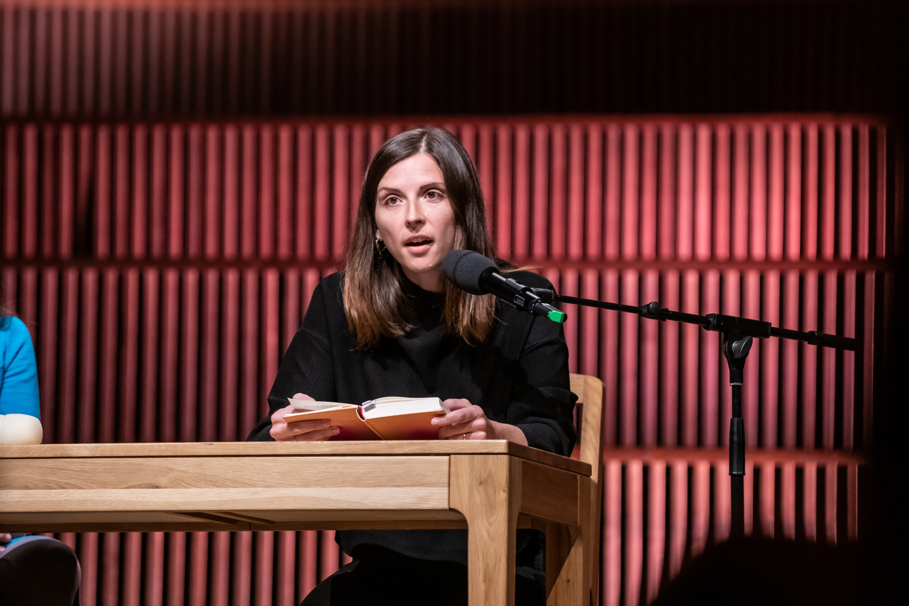 70. Jahrestagung 2021: Literaturpreisträgerin Dorothee Elmiger, Haus des Rundfunks, Berlin © Kulturkreis/Schwickerath/Talinski - © Kulturkreis/Schwickerath/Talinski