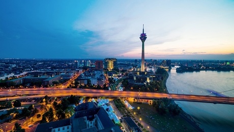 Blick auf Düsseldorf © iStock Blick auf Düsseldorf © iStock
